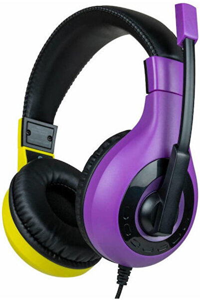 Nacon V.1 Ακουστικά Gaming Υπεραυτικά με Σύνδεση 3.5mm Μωβ
