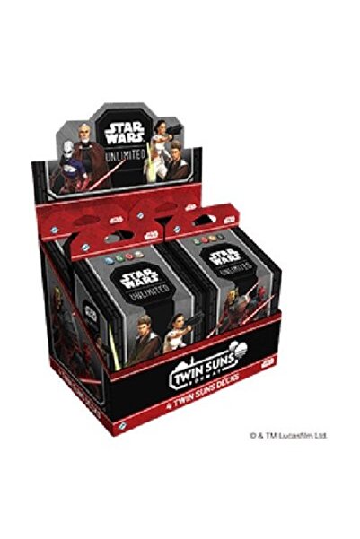 Star Wars Unlimited TS26 Star Wars: Unlimited 2026 Afișaj de Pachet Soarele G...