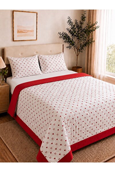 Bikaya Home Set dublu cu cadru pentru pat |   200x230 cm |   100% bumbac |   ...