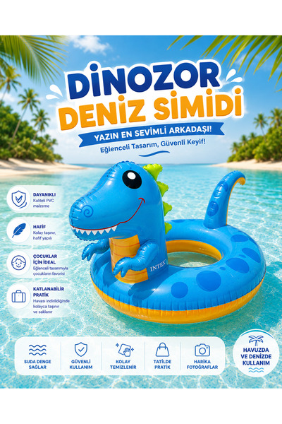 Guria Store DİNAZORLU YÜZME SİMİDİ, BEBEK&ÇOCUK YÜZME SİMİDİ, ÇOCUK DENİZ&HAV...