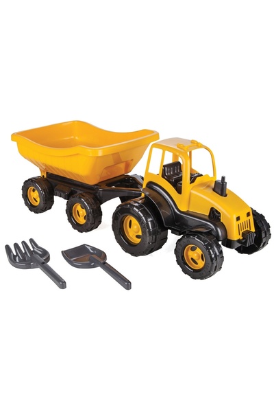 Evelise Tractor Pilsan 06-212 cu remorcă și accesorii