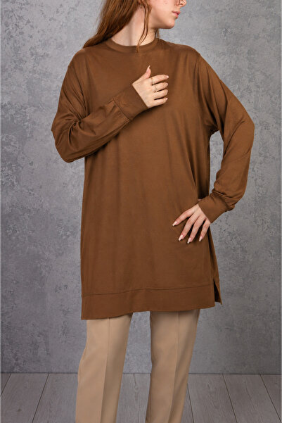İDOL GİYİM Viscose Lycra Short Tunic Large Size Compatible Comfortable Fit Lo...
