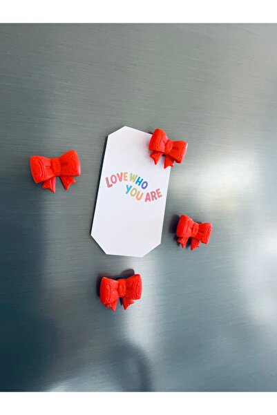 Gamy Crafts Magnet - Buzdolabı Magneti - Buzdolabı Süsü - 4’lü Fiyonk Magnet ...