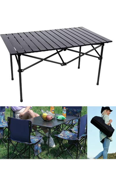 TAPIT Folding Camping Table Portable Beach Table with Portable Bag Suitable f...
