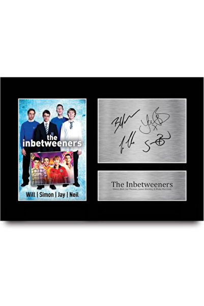 HWC Trading صورة موقعة مطبوعة لهدايا فرقة The Inbetweeners (سايمون بيرد، جو ت...