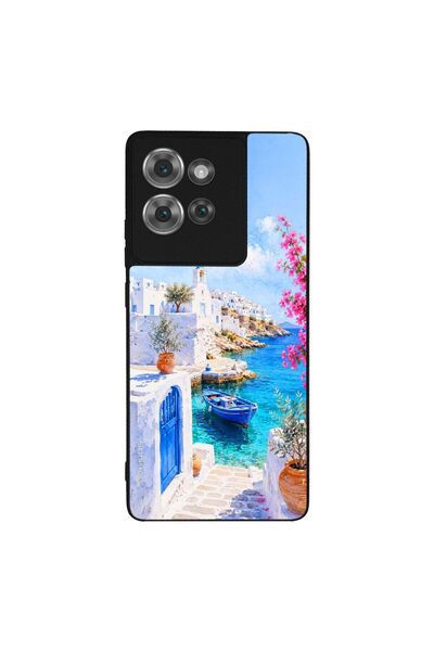 Sonique Θήκη Greek Island Muse Series για Motorola Edge 50 5G Αγκυροβόλι
