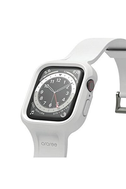 Araree Duple Pro Защитен калъф с каишка за Apple Watch 40/41мм - Бял