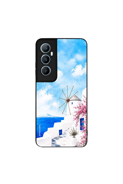 Sonique Θήκη Greek Island Muse Series για Realme C65 4G Άνεμος Μυκόνου