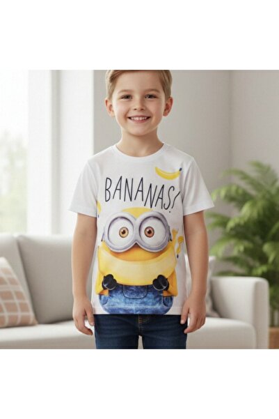 Disney Tricou copii Minioni, bumbac, ER1451
