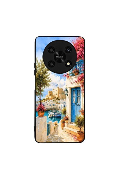 Sonique Θήκη Greek Island Muse Series για Honor Magic4 Lite 5G Ροδίτικο Λιμάνι