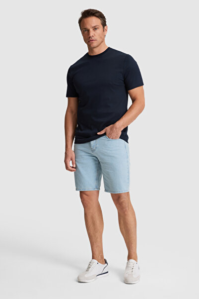 U.S. Polo Assn. شورت جينز أزرق فاتح للرجال 50321452-DN0021