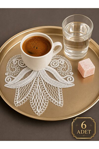 Esteks Dantel ve Tekstil Aksesuarları Lemina Model Decorative Guipure Lace Co...