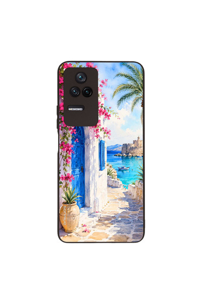 Sonique Θήκη Greek Island Muse Series για Xiaomi Poco F4 5G Σοκάκι Ρόδου
