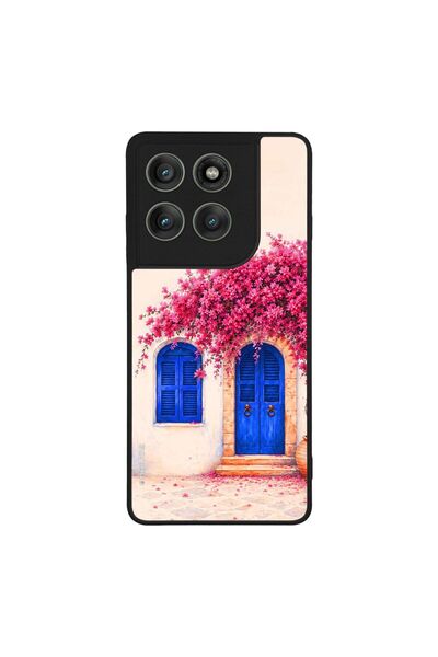 Sonique Θήκη Greek Island Muse Series για Motorola Edge 60 Pro 5G Ροζ Μπουκαμ...