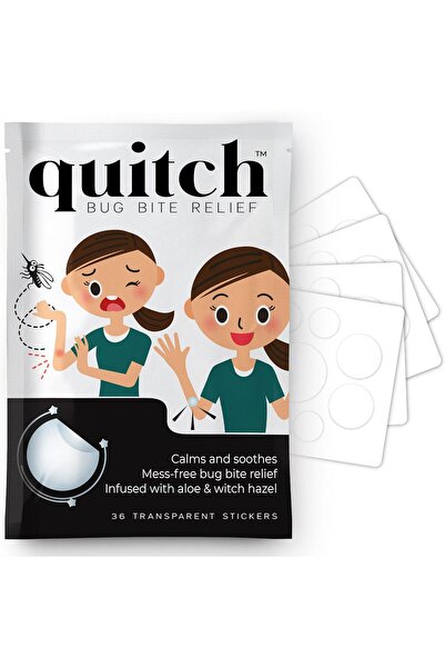 quitch لصقات تخفيف حكة لدغات الحشرات للأطفال والرضع، بديل كريم الهيدروكورتيزو...