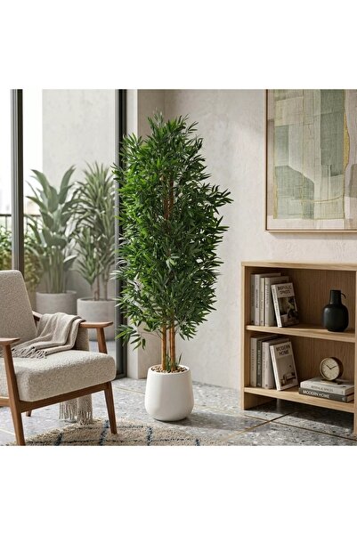 Al Hadaya Mall Elegant Design Artificial White Christmas Tree - White - 28X28...