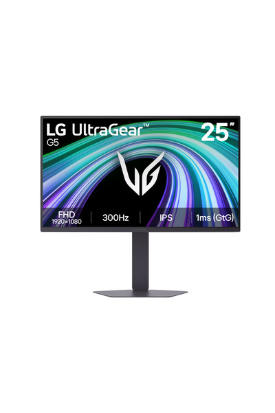 LG 25G550B-B 25" UltraGear G5 1ms (GtG) 300Hz (2xHDMI+DP) G-SYNC FreeSync IPS...