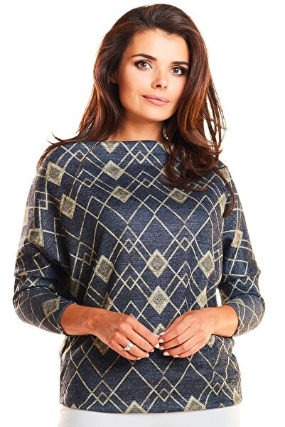 Infinite You Bluza Dama, InfiniteYou, Poliester, Albastru/Auriu, S-M