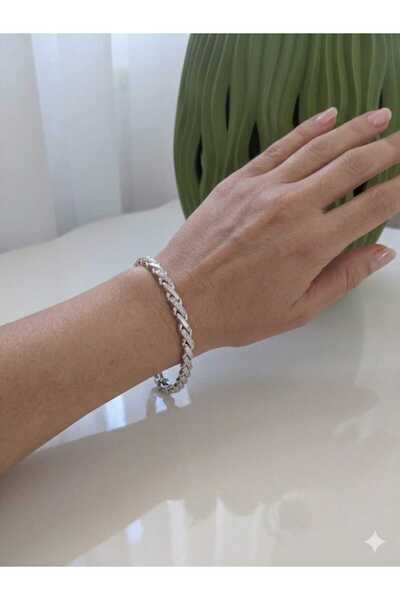 lavante butik kendini özel hisset Steel Zircon Stone Infinity Women's Bracelet