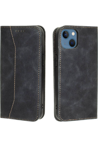 Other Bodycell PU Leather Wallet Synthetic Leather Black (iPhone 13) Code: 04...