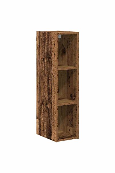 vidaxl Dulap suspendat Lemn vechi 20 x 29,5 x 80 cm Lemn compozit