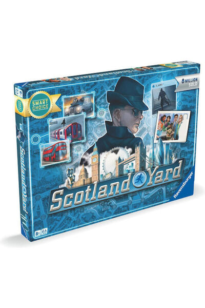 RAVENSBURGER Επιτραπέζιο παιχνίδι Scotland Yard για 3-6 παίκτες, 8+ ετών (EN)...