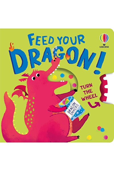 Usborne Lift-the-flap book - Feed your Dragon,
