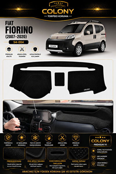 COLONY Fiat Fiorino Torpido Örtüsü Ön Göğüs Koruma Torpido Koruma Tam Uyum Ça...
