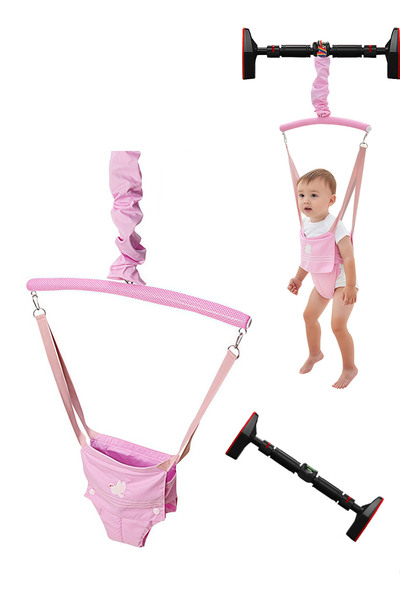 Ma Baby جهاز تمارين للأطفال مع نابض قوي وحزام قابل للتعديل - جهاز تمارين الأط...