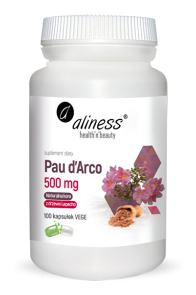 Aliness Pau D'arco 500Mg 100 Capsule