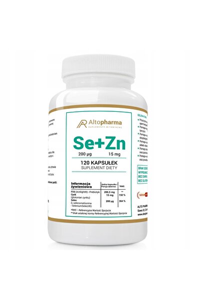 ALTO PHARMA Selen + Zinc 120 Capsule.