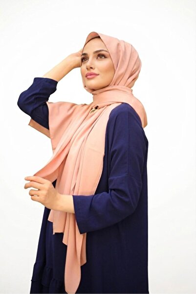 İSTDONATELLA Medina Silk Shawl - Light Salmon