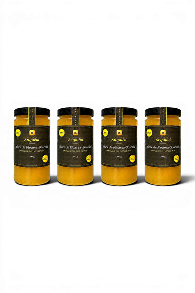 Comoara Stupului Pachet Miere de Floarea-Soarelui, Comoara Stupului, 4 x 700g