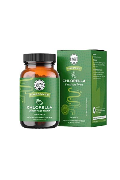 Aura Care Chlorella în capsule, 56 porții