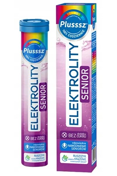 Polski Lek Plusssz Elektrolity Senior 100% Complex 24 Comprimate Cartonat
