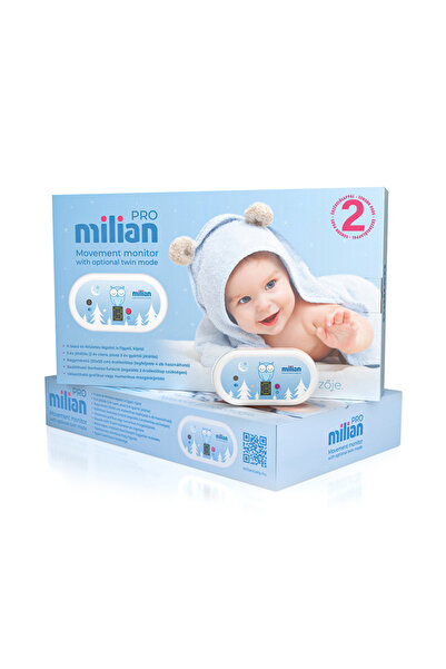 Cesare Emiliano Monitor de respirație, 2 senzori Baby Pro Standard