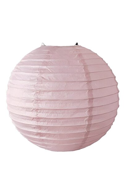 Z Store Abajur de candelabru din hârtie roz nude Ø30cm