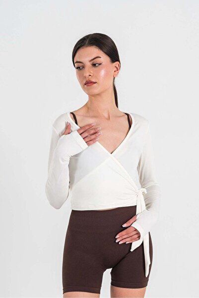 LUNISY ESSENTIALS BOLERO | EKRU
