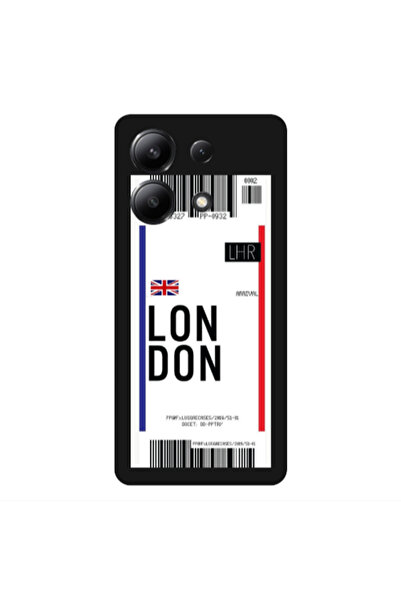 Other Xiaomi Redmi Note 13 4G London Arrival Black Colored Silicone TPU Θήκη