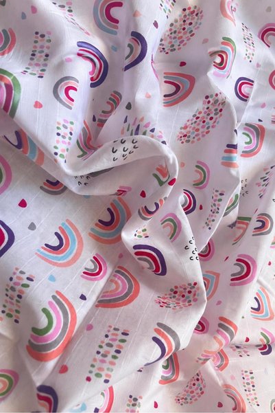 Lakoren Multi-Purpose Muslin Blanket / 100% Cotton / Special Tailoring / 75X80 cm