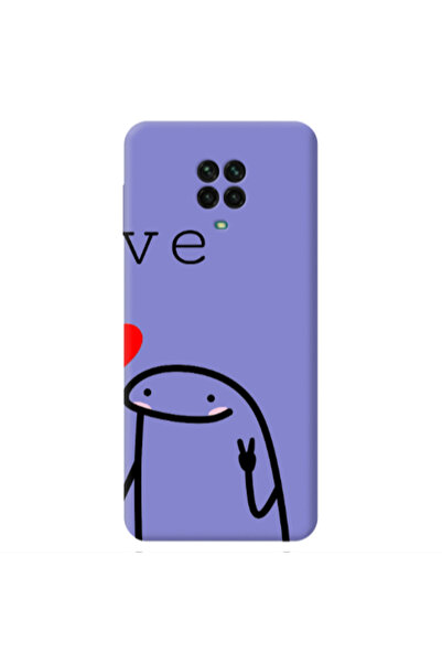 Other Xiaomi Redmi Note 9 Pro Love 2 Purple Colored Silicone TPU Θήκη