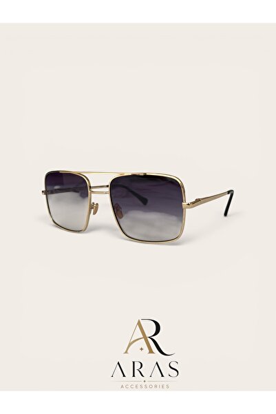 ARASS ACCESSORIES Unısex Vintage Aviator Güneş Gözlüğü