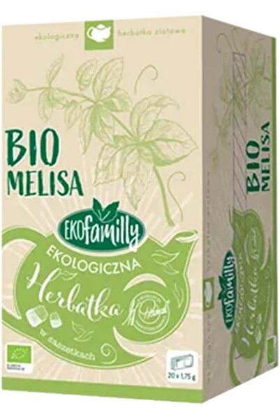 Organic Bio Lemon Balm Herbal Tea, 20 Sachets
