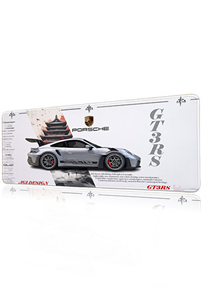 Halura Estetik Araba Dijital Baskılı Oyuncu Mousepad XXL Kaymaz Tabanlı