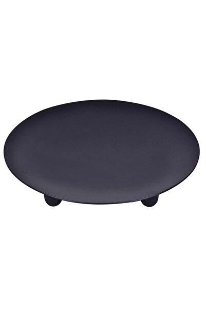 OEM Suport Metalic pentru Lumânare Negru, Detaliu Chic pentru Decor