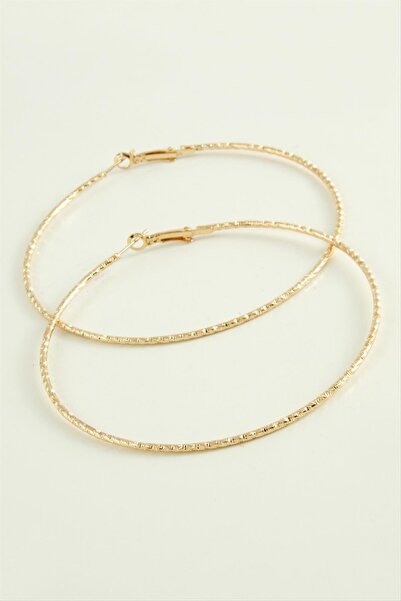 ZERO LAND Svl-Shop Zigzag Twisted Metal Hoop Earrings 8-9-10 (235452) Cm-10 cm