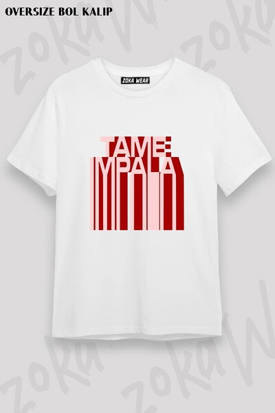 ZOKAWEAR Μπλουζάκι Unisex Loose Fit με στάμπα Tame Impala v11