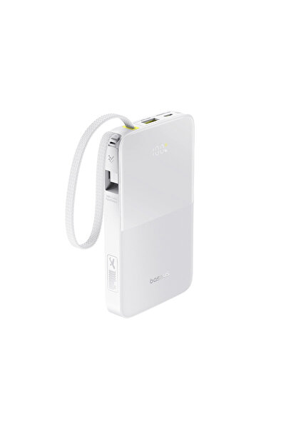 Baseus EnerFill Bipow2 Pro 10000mAh 22.5W Power Bank με καλώδιο USB-C και ψηφ...