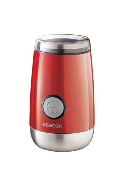 Sencor Râșniță de cafea roșie de 150W pentru boabe, nuci și ierburi