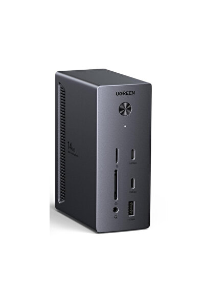 Ugreen Revodok 314 Stație de andocare USB-C 14-în-1, DP 8K, HDMI 4K, PD 100W